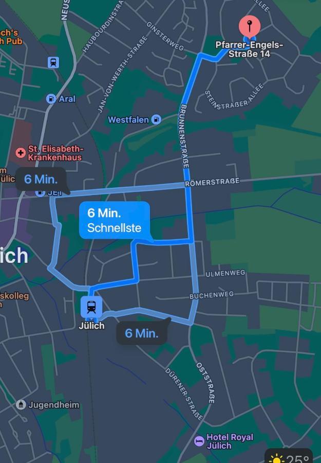 Appartamento Ruhiges Juwel: Frisch Renoviert 100 Qm Jülich Esterno foto