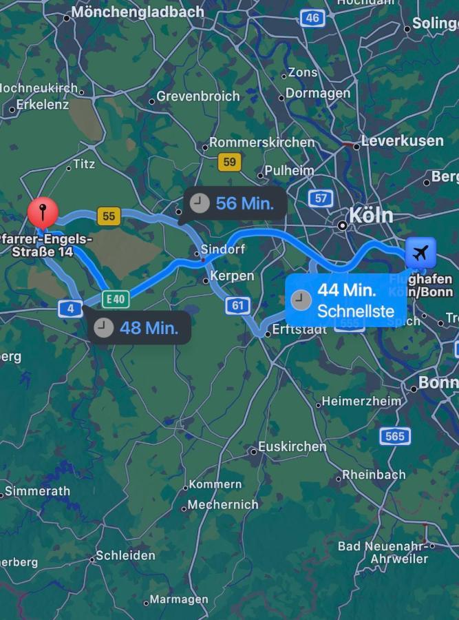 Appartamento Ruhiges Juwel: Frisch Renoviert 100 Qm Jülich Esterno foto