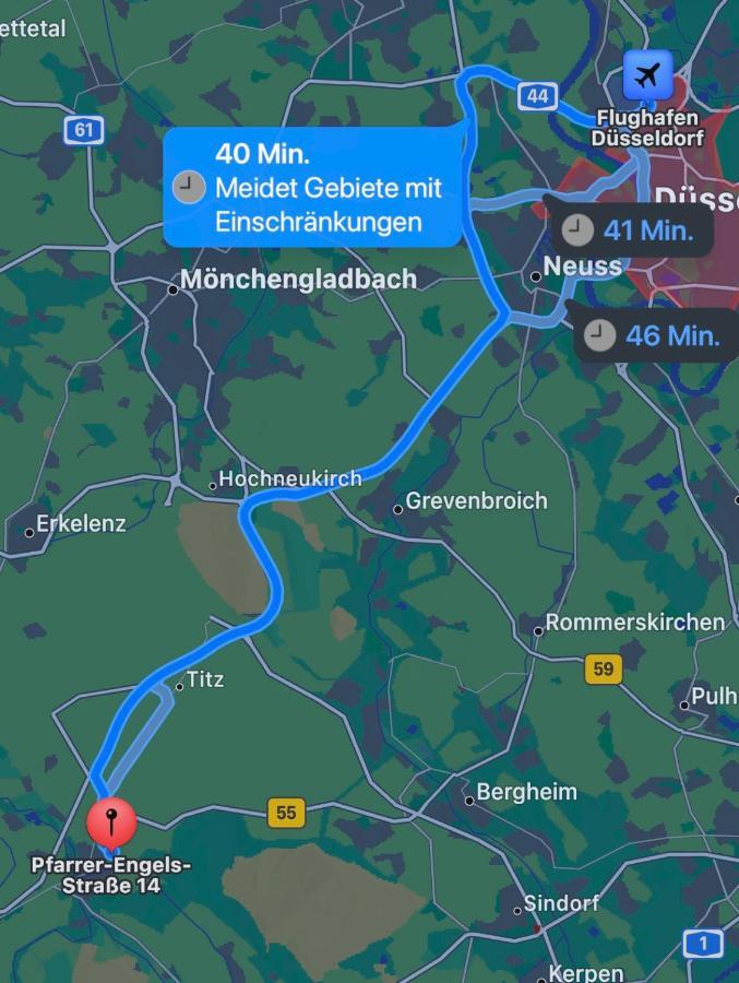 Appartamento Ruhiges Juwel: Frisch Renoviert 100 Qm Jülich Esterno foto